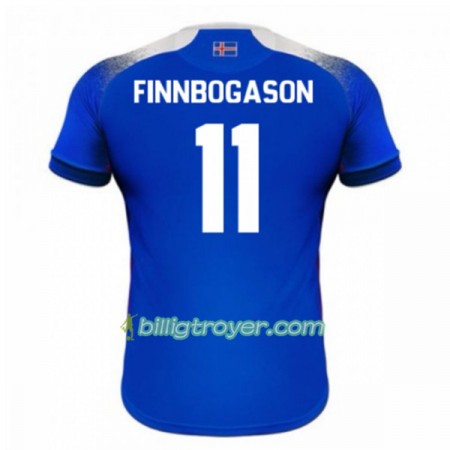 Billige Fotballdrakter Island Finnbogason 11 VM 2018 Hjemmedraktsett